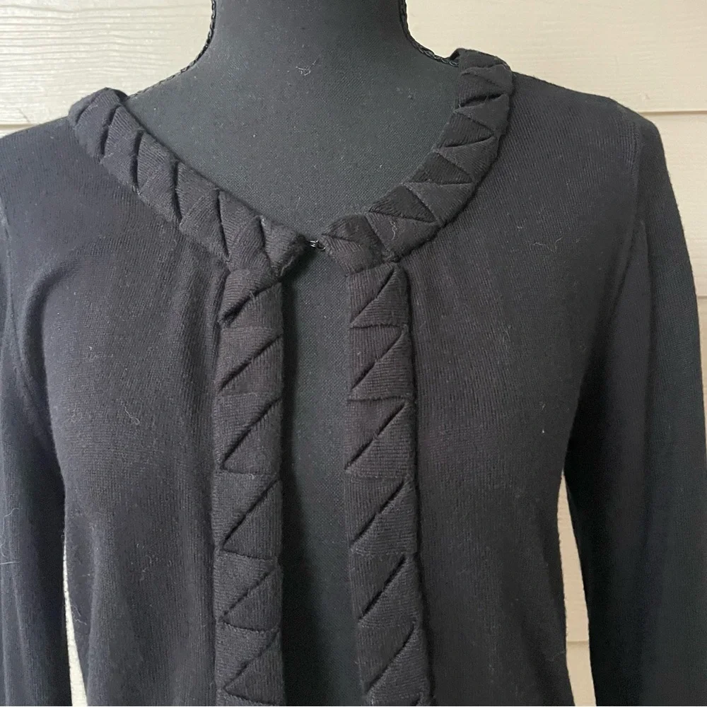 Banana Republic Black Cardigan Sweater Size M